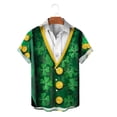 thumbnail image 1 of YueHuiYing Men's/Women's Saint Patrick's Day Shamrock Print Sleeveless Tank Top Casual Irish Festival Holiday Summer No Pocket Unisex Top, 1 of 5