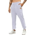 thumbnail image 1 of YueHuiYing Mens Cargo Pants Drawstring Casual Hiking Pants Joggers Athletic Trousers Loose Straight Sweatpants for Men, 1 of 3