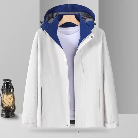 YueHuiYing Ski Jacket Warm Winter Snow Coat Windbreaker Snowboarding Jacket Hooded For Hiking Trave