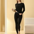 thumbnail image 1 of YueHuiYing Thermal Underwear for Women Long Women Thermal Winter Warm Base Layer Top Bottom for Cold Weather, 1 of 4