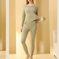thumbnail image 1 of YueHuiYing Thermal Underwear for Women Long Women Thermal Winter Warm Base Layer Top Bottom for Cold Weather, 1 of 6