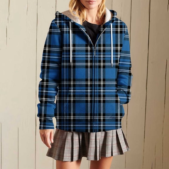 YueHuiYing Trendy Queen Zip Up Hoodies for Women Oversized Sweatshirt Fall Fashion Jacket Cute Winter pullover