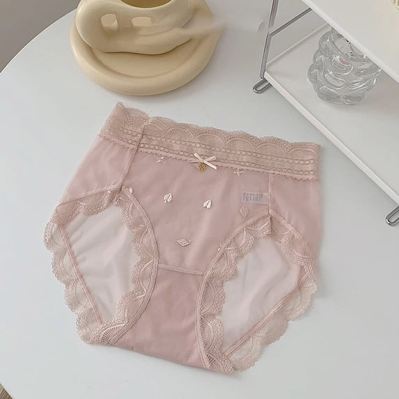 YueHuiYing Tummy Control Underwear for Women High Waisted Briefs Seamless Full Coverage Ladies Panties