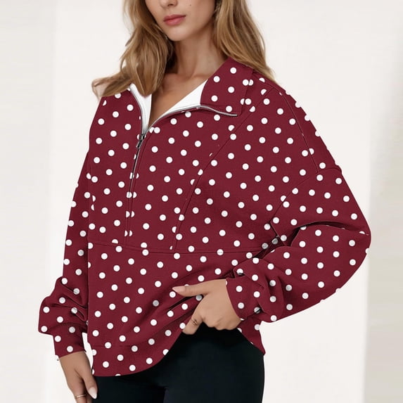 YueHuiYing Women Fashion Printed Blouse Long Sleeve Tops Sweatshirt Crewneck Soft Loose Fit Striped Coat