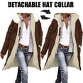 thumbnail image 1 of YueHuiYing Women's Cold-Resistant Patchwork Hooded Warm Winter Coat Quilted Thicken Jacket with Hood, 1 of 9