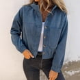 thumbnail image 1 of YueHuiYing Women's Corduroy Jacket Lined Warm Winter Coat Button Down Casual Jacket with Pockets, 1 of 6