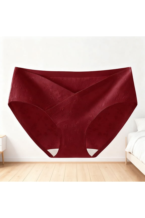 Women's Fashionable Breathable Low-Rise Seamless Stretch Butt-Lifting Soft Anti-Exposure Briefs Panties