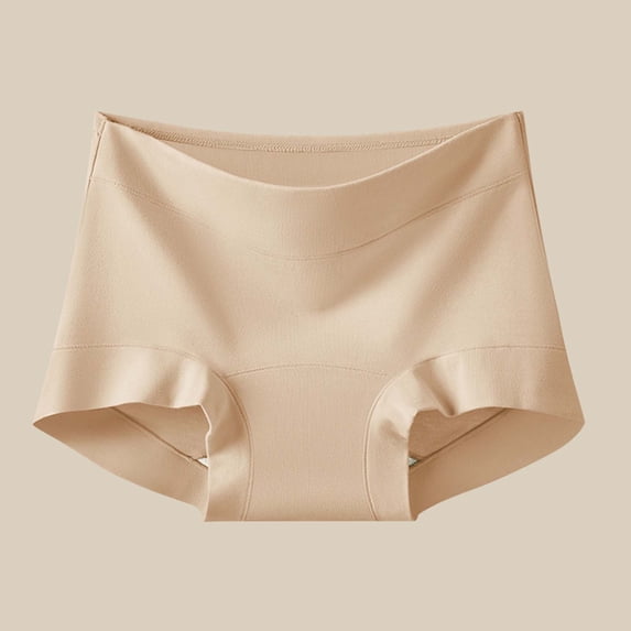 YueHuiYing Womens Seamless Underwear mid-rise briefs Underpants No Show Panties Soft Touch Comfort Butt Lifter Briefs