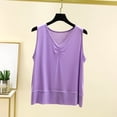 thumbnail image 1 of YueHuiYing Womens Tank Tops Square Neck Ruched Sleeveless Summer Casual Basic Tops for Vacation Daily Wear Trendy, 1 of 6