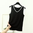 thumbnail image 1 of YueHuiYing Womens Tank Tops Square Neck Ruched Sleeveless Summer Casual Basic Tops for Vacation Daily Wear Trendy, 1 of 5