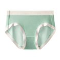 thumbnail image 1 of YueHuiYing Womens Underwear Mid Waist No Muffin Top Full Coverage Brief Ladies Panties Lingerie Undergarments for Women, 1 of 2