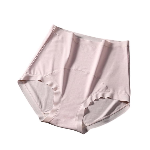 YueHuiYing Womens Underwear Mid Waist No Muffin Top Full Coverage Brief Ladies Panties Lingerie Undergarments for Women