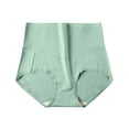thumbnail image 1 of YueHuiYing Womens Underwear Mid Waist No Muffin Top Full Coverage Brief Ladies Panties Lingerie Undergarments for Women, 1 of 2