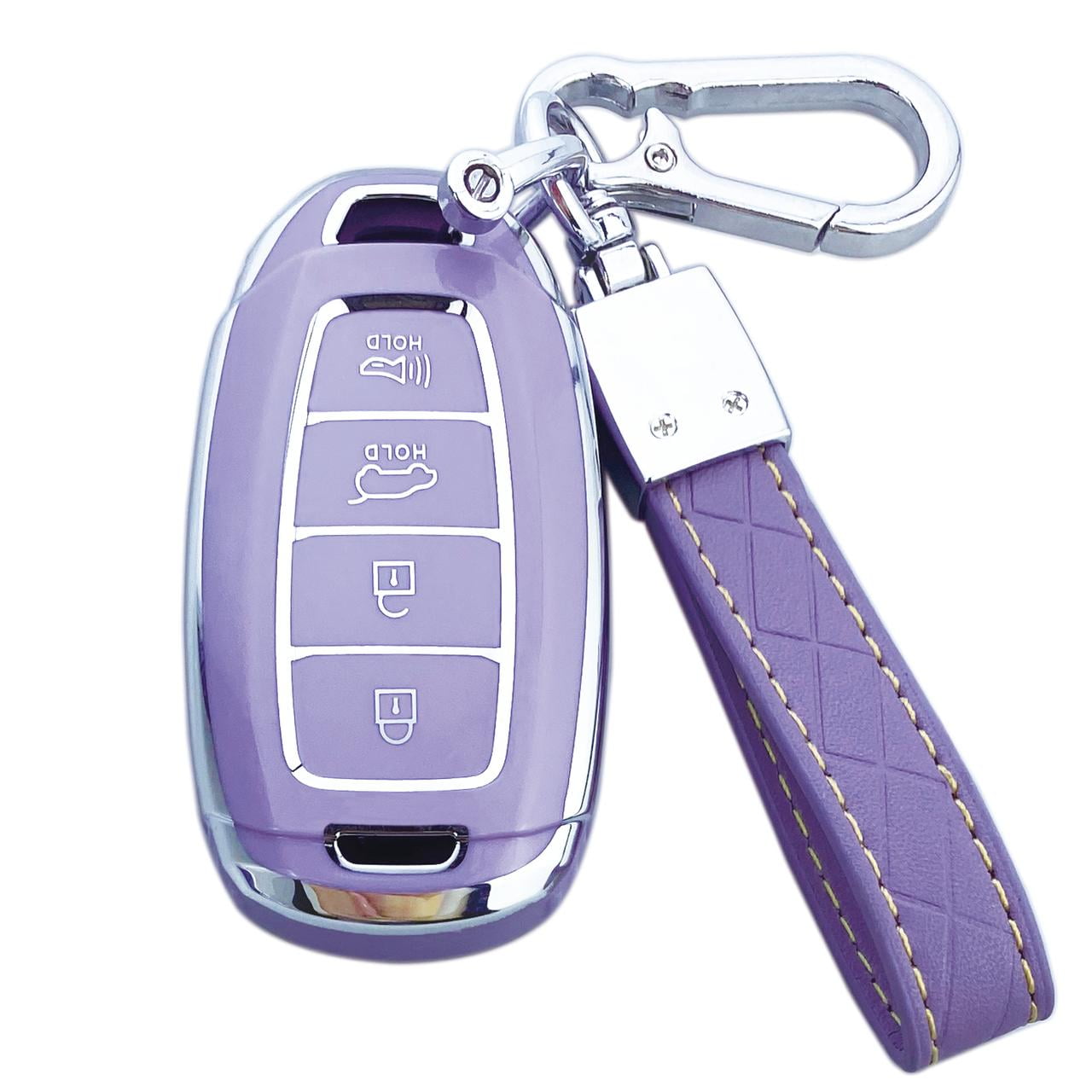 Yuebutor Pink Key Fob Cover Case For Cadillac Models 2020-2023 - Fits CT5, CT6, XTS, XT4, XT5, XT6, ATS, Escalade ESV - View #11