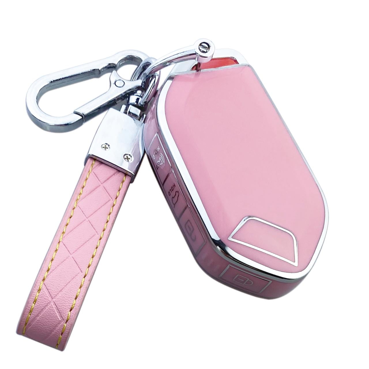 Yuebutor Funda protectora para llavero compatible con Kia Telluride 2023 2024 2025 EV5, accesorios, protector de carcasa