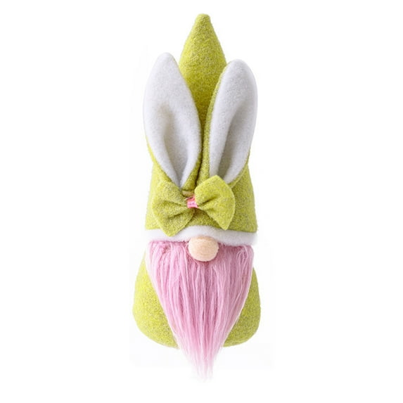 Yuedong Easter Faceless Doll Holiday Cute Elf Decorations Cloth+ Adornment 30x13x9cm Knitting Party Supplies Cartoon Bunny Dolls