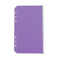 thumbnail image 1 of Yuedong File Folders A6 Binder Pocket Colorful 6 Holes Loose Leaf Zipper Bag Plastic Binder Zipper Folders Waterproof File Bags for Documents Sticker, 1 of 15