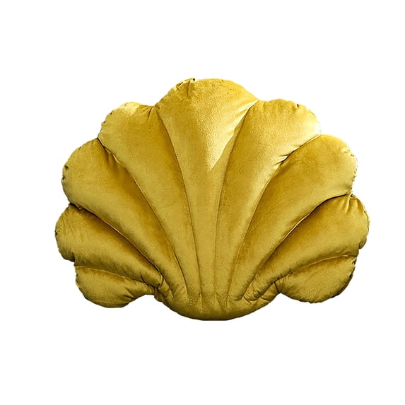 Yuedong Sofa Accessories Cushions Seashell Pillow Pillows Scallop-shaped Dutch Velvet Linen 3 Colors Fairy Stuffed