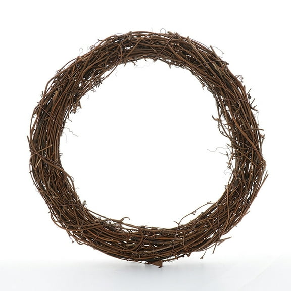 Yuedong Vine Branch Wreath Decorative Wooden Twig for Craft Door House Holiday Decor