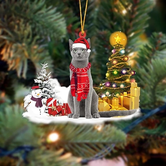Yuege Christmas Ornament Lovely Tree Gift Ornament Christmas Tree Hanging Party Decor,O