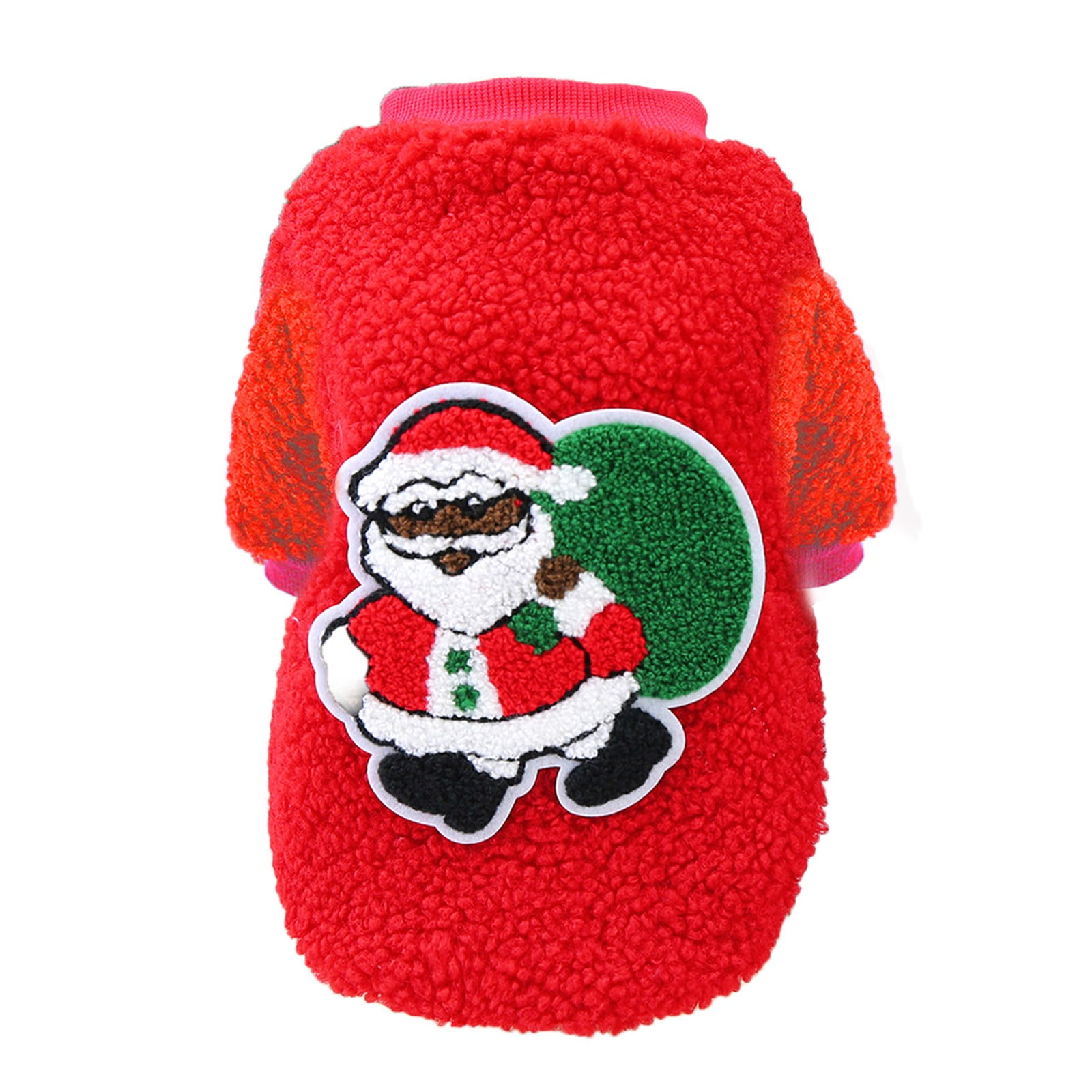 Yuehao Christmas Sweaters for Dogs, Dog Cat Warm Fleece Christmas Pet