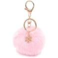 thumbnail image 1 of Yuehao Key Chain, Key Holder, Modern Fashion Artificial Ball Keychain Furry Accessory Bag Or Car Pendant, 1 of 3