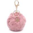 thumbnail image 1 of Yuehao Key Chain, Key Holder, Modern Fashion Artificial Ball Keychain Furry Accessory Bag Or Car Pendant, 1 of 3