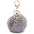 thumbnail image 1 of Yuehao Key Chain, Key Holder, Modern Fashion Artificial Ball Keychain Furry Accessory Bag Or Car Pendant, 1 of 3