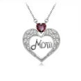 thumbnail image 1 of Yuehao Necklaces for Women, Gifts for Women, Personalise Necklace for Women Mother's Necklace Necklace Memorial Pendant Jewelry Gift (Silver, One Size), 1 of 3