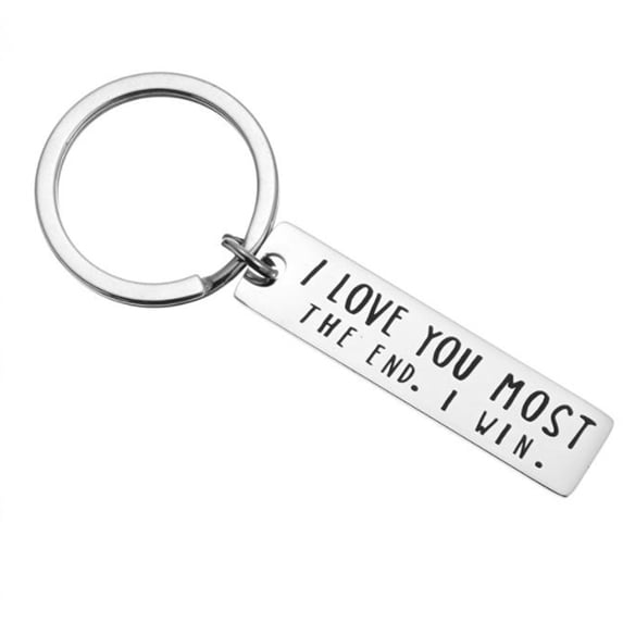 Yuehao Valentine's Day Gifts Gift Keychaina End Birthday Personalised You Durable I Love Winfor Him/Her I the More Keychains