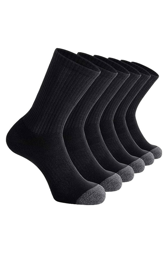 5 Pairs Basketball Socks for Men Athletic Mid-Calf Socks for boy(mothers day gifts)