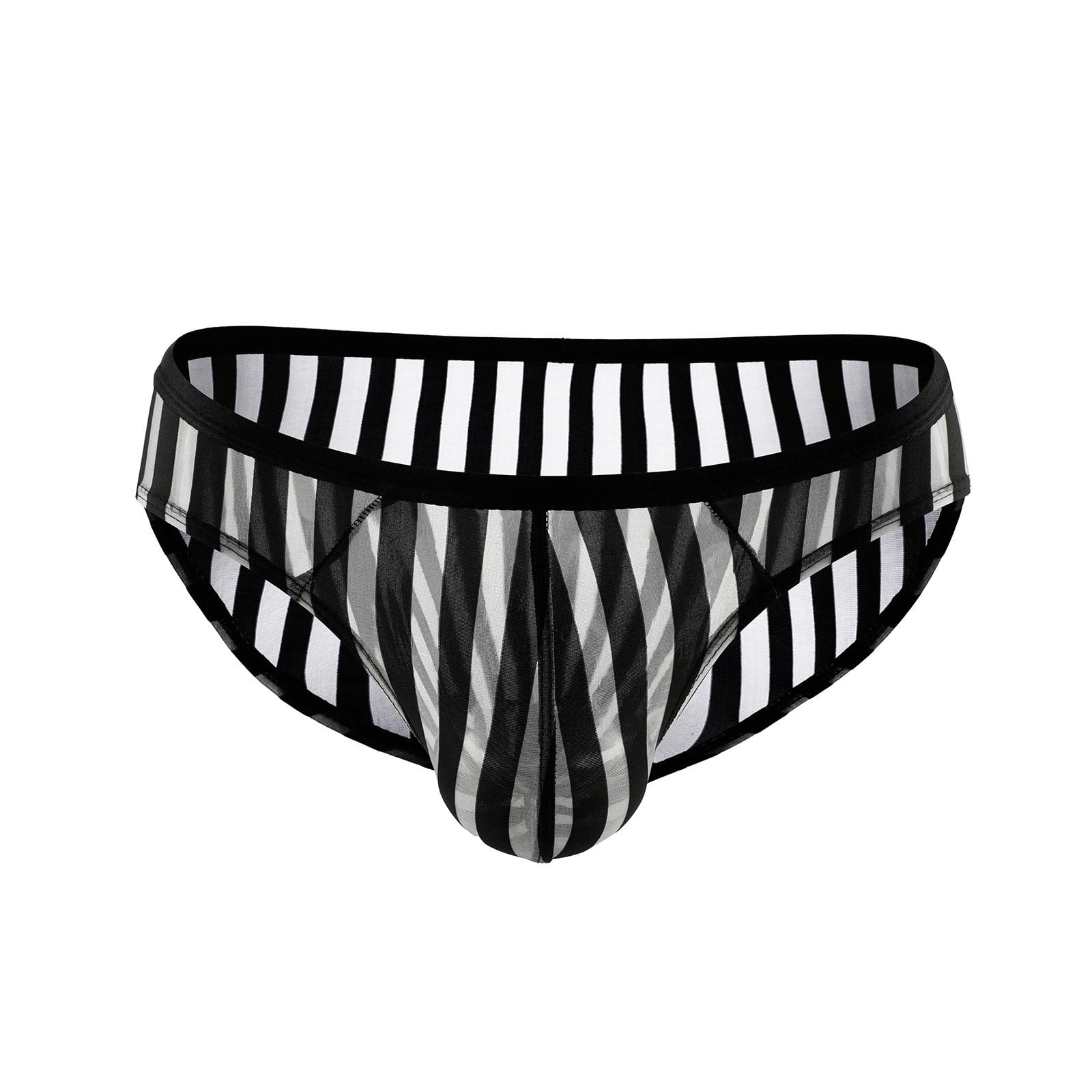 Yuelianxi Mens Underwear Men's Briefs Interstrip Breathable Panties