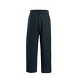 thumbnail image 1 of Yuemengxuan Men Simple Style Fashionable  Pants, Solid Color Long Trousers with Pockets, 1 of 9
