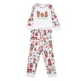thumbnail image 1 of Yuemengxuan Parent-Children Christmas Pajama, Cartoon Tops with Pants/Jumpsuit Loungewear, 1 of 9