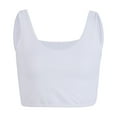 thumbnail image 1 of Yuemengxuan Women's Chest Binder Vest Slim Flat Compression Bust Top ,Cami Side Breasted Crop Vest, 1 of 6