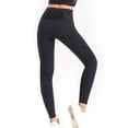 thumbnail image 1 of Yuemengxuan Women's Solid Color Slimming Yoga Pants, High Waist Long Pants with Back Mesh, 1 of 6