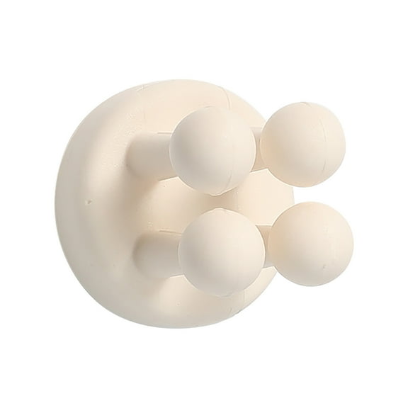 Yuequn Clearance Silicone Toothbrush Holders Function Hook Self Wall Mounted Hook for Hanging Key Utility Plug Holder for Bathroom Kitchen Living Room