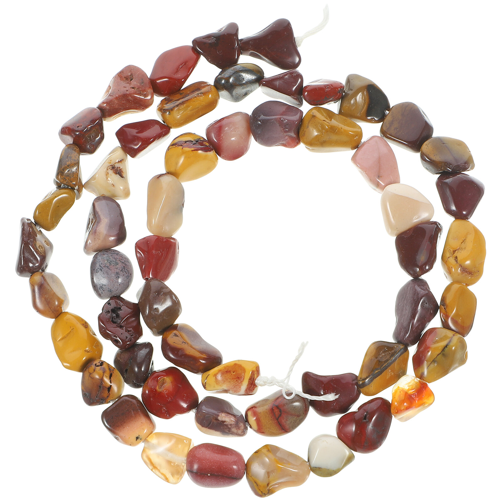 Yueyihe 1 String Stone Beads Strand Decorative Beaded String DIY Beads