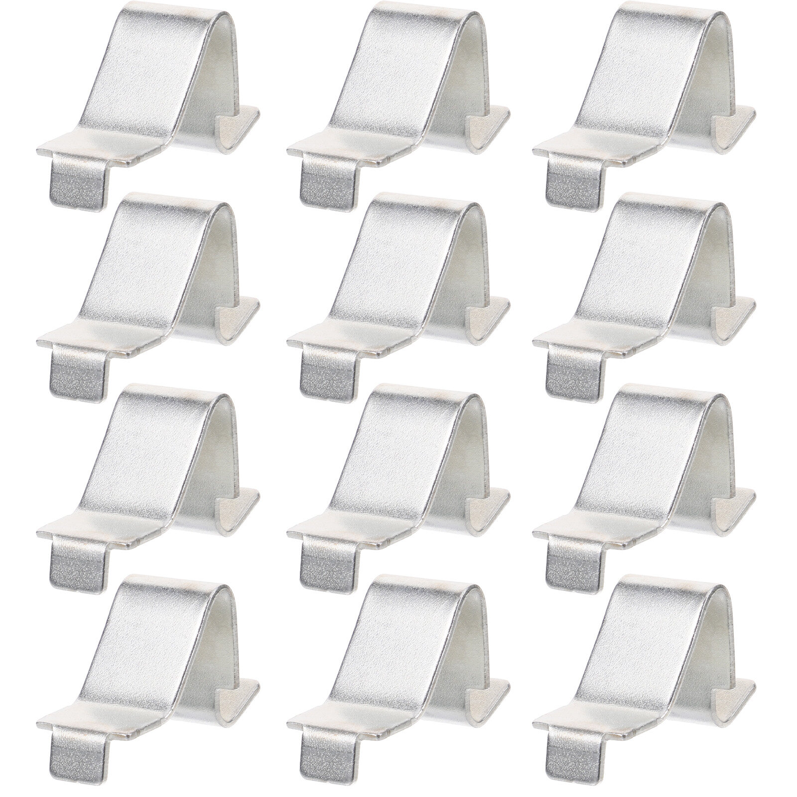 Yueyihe 12pcs Shelf Clips Metal File Shelf Clips Heavy