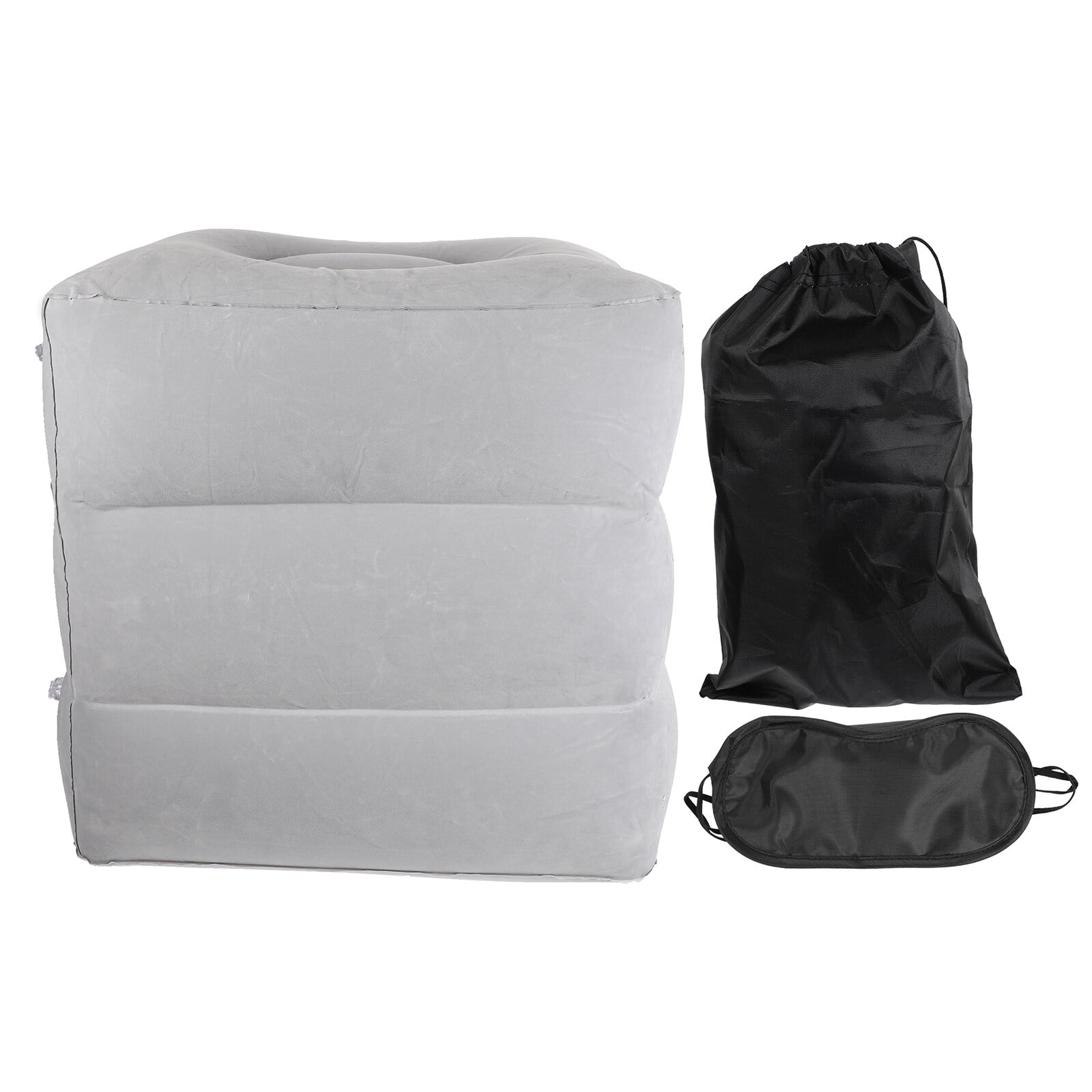 Yueyihe 1Pc Inflatable Travel Footrest Pillow Adjustable Height Kids