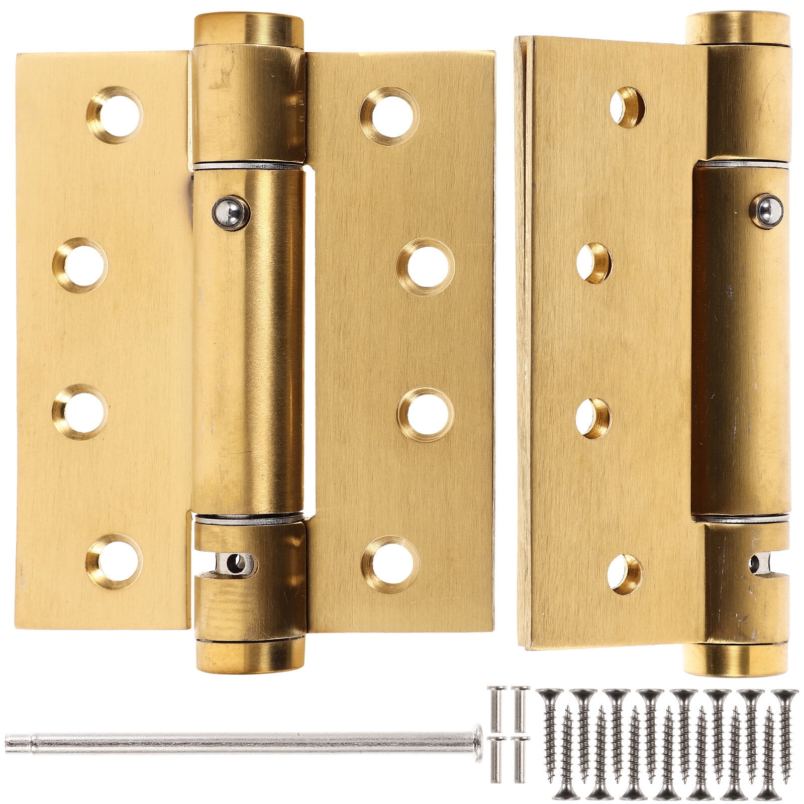 Yueyihe 2pcs Self-closing Door Hinges Exterior Door Spring Hinge Heavy ...