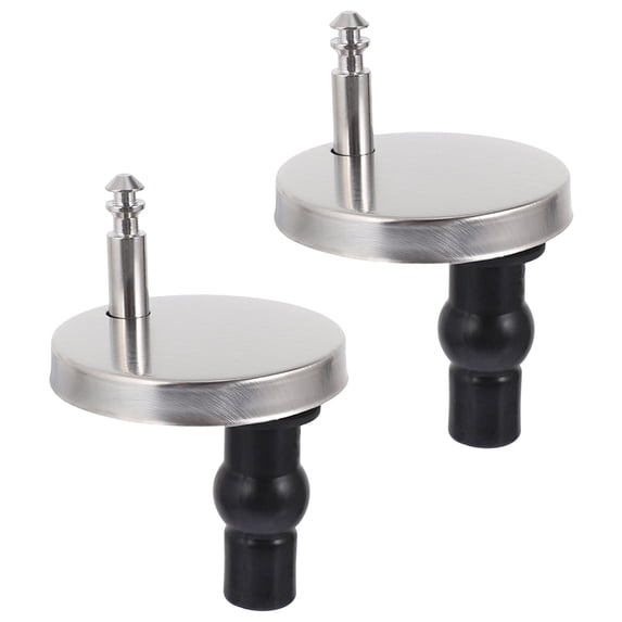 Yueyihe 2pcs Stainless Steel Toilet Seat Bolts Screws Tops Universal Toilet Seat Screw