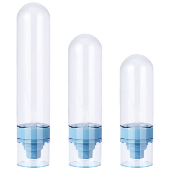 FESTFENDS Empty Travel Bottles Lotion Containers Sleek And Transparent 3Pcs