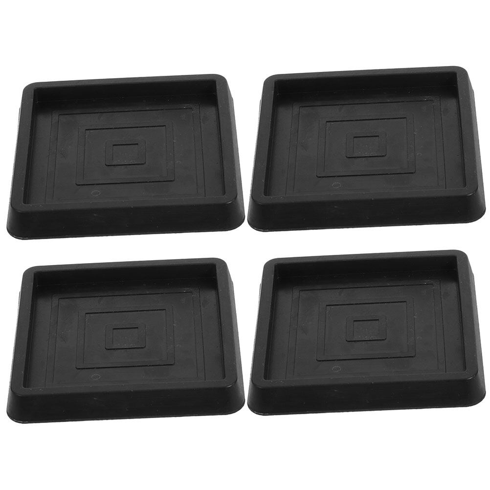 Yueyihe 4Pcs Rubber Furniture Coasters Multifunction Chair Wheel