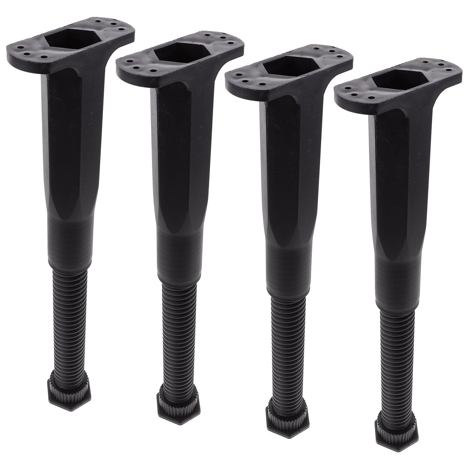 Yueyihe 4pcs Adjustable Height Center Support Leg for Bed Frame Bed
