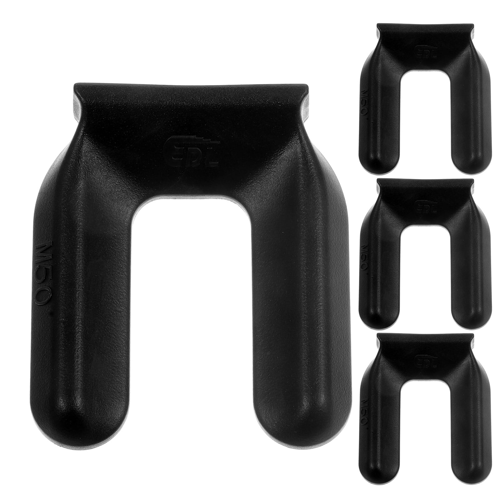 Yueyihe 4pcs Clamping Slot Wheel Fixator Chair Caster Stoppers Plastic