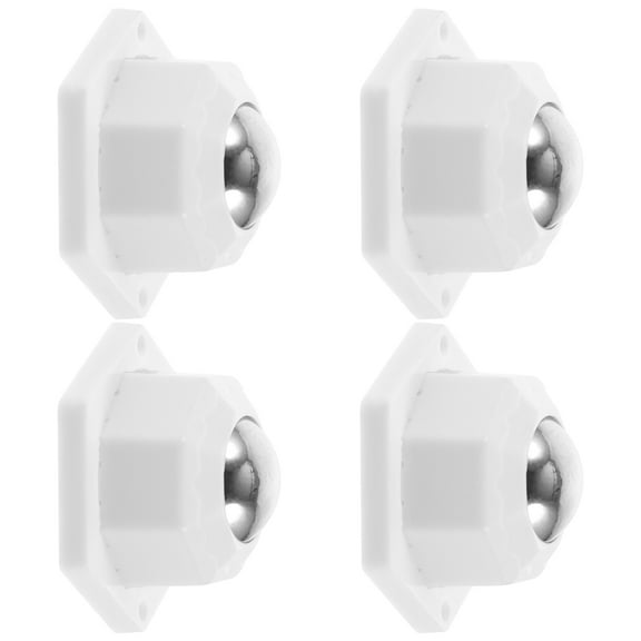 Yueyihe Small Appliance Casters Attachable Mini Wheels 4 Pcs Universal Steel Iron Abs Trash Can Stainless Swivel Table