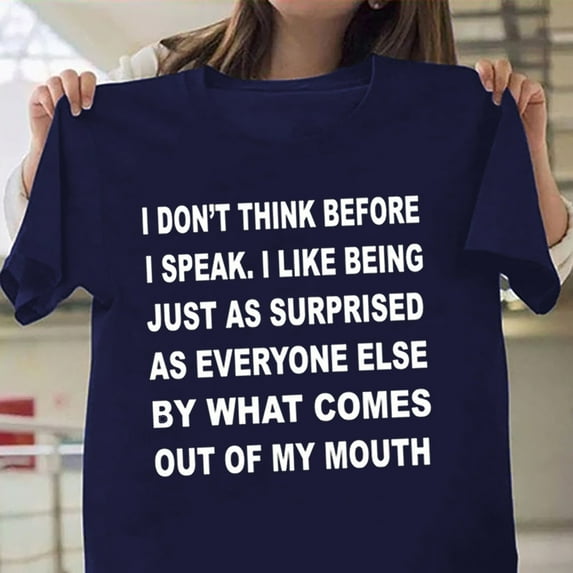 SwiftWear Blouses for Women Summer Hot Mom's Gift Summer Blouses for Women 2024 Fashion Loose Comfortable Female Blouses Navy