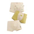 thumbnail image 1 of Yufatyle Boys' Boxer Briefs, 3Pcs Cotton Cute Dog Cat Bear Printing Breathable Soft Comfy Underwear for Kids 2-13T, 1 of 3