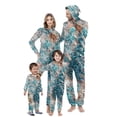 thumbnail image 1 of SwiftWear Christmas Matching Onesies for Couples and Family Zipper Hooded Jumpsuit Long Sleeve Pajamas Soft Homewear, 1 of 5